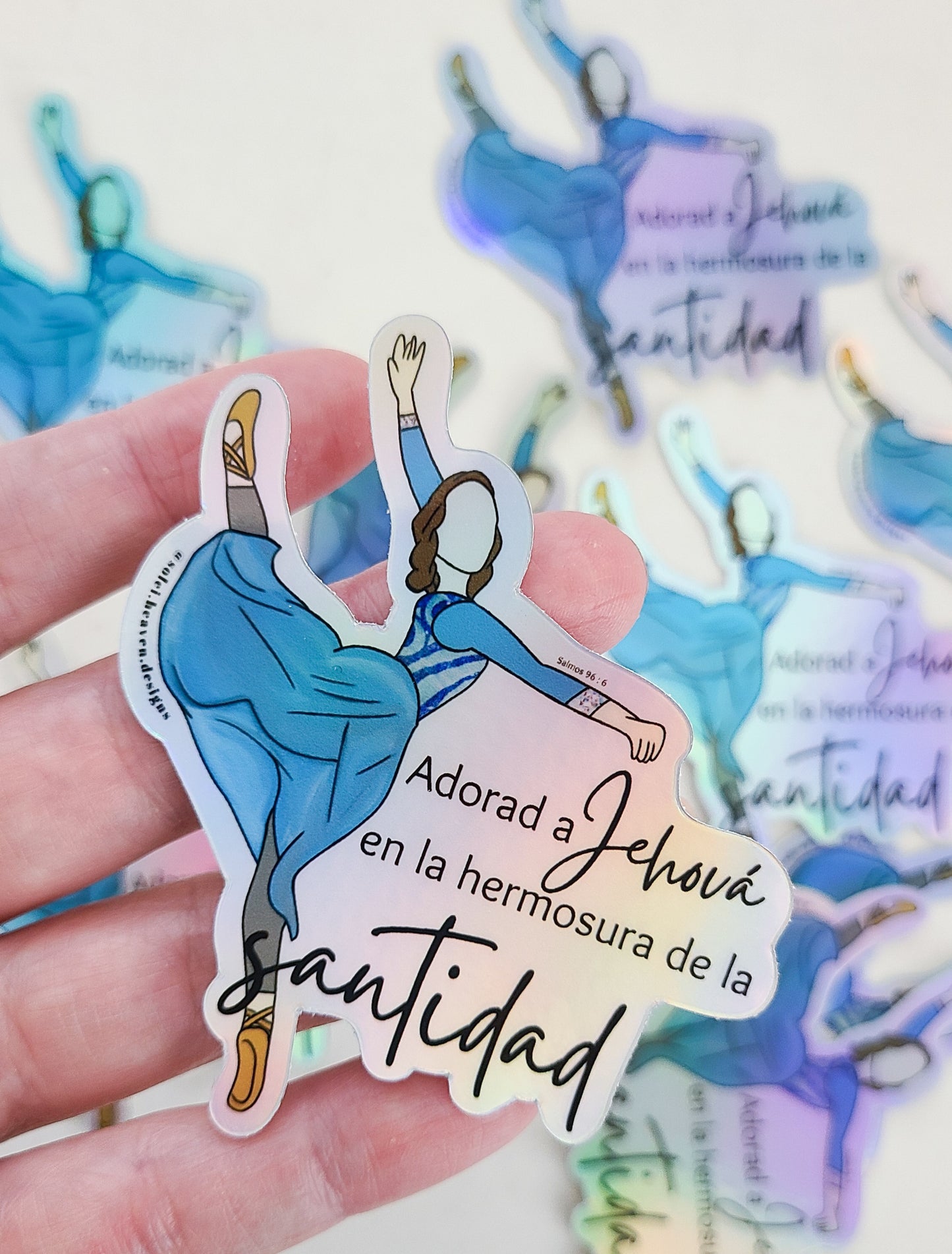6 Sticker adoracion